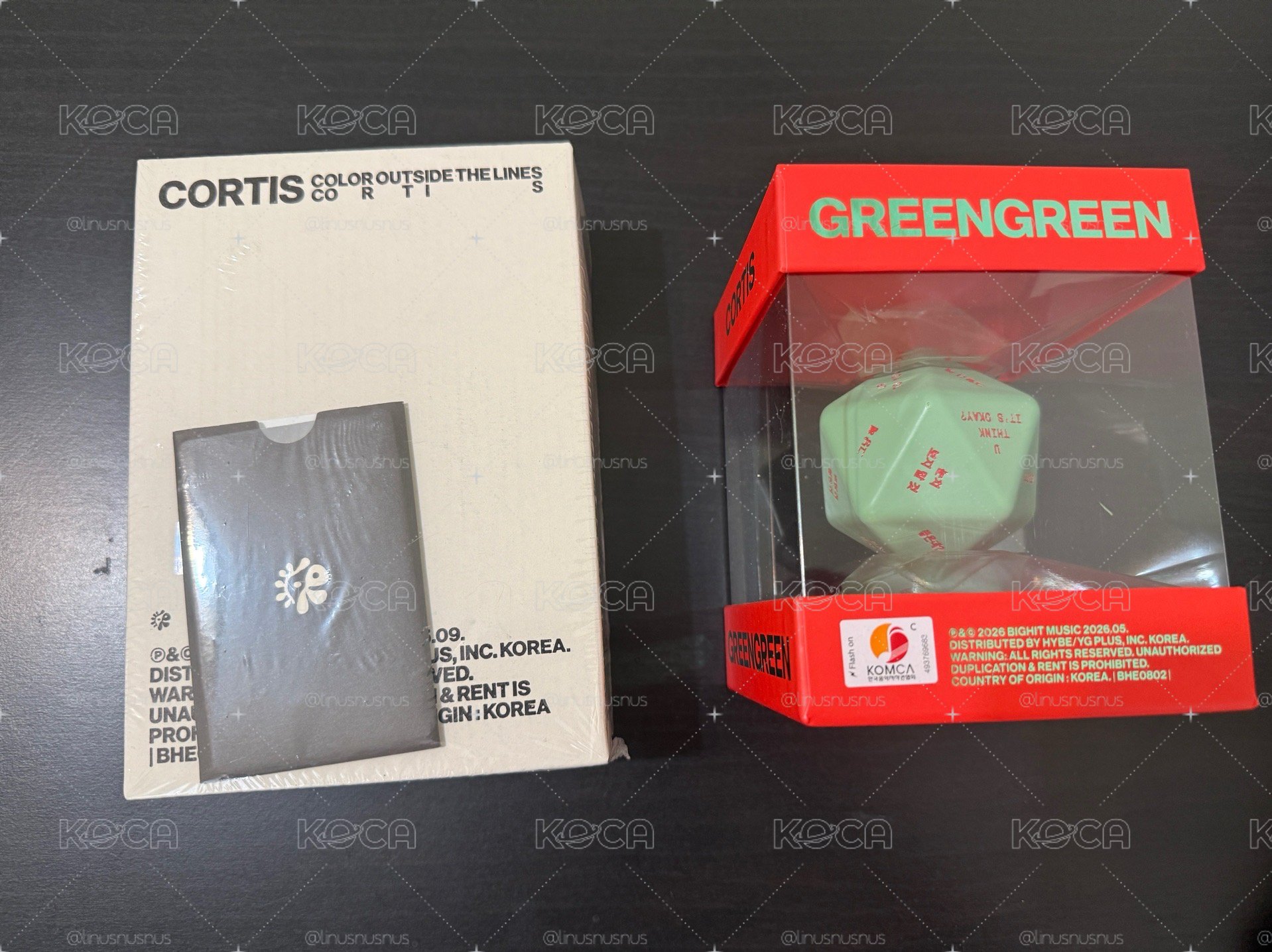 CORTIS 迷一 CD SingingBowl（頌缽）/迷二 Dice ver. 專輯 