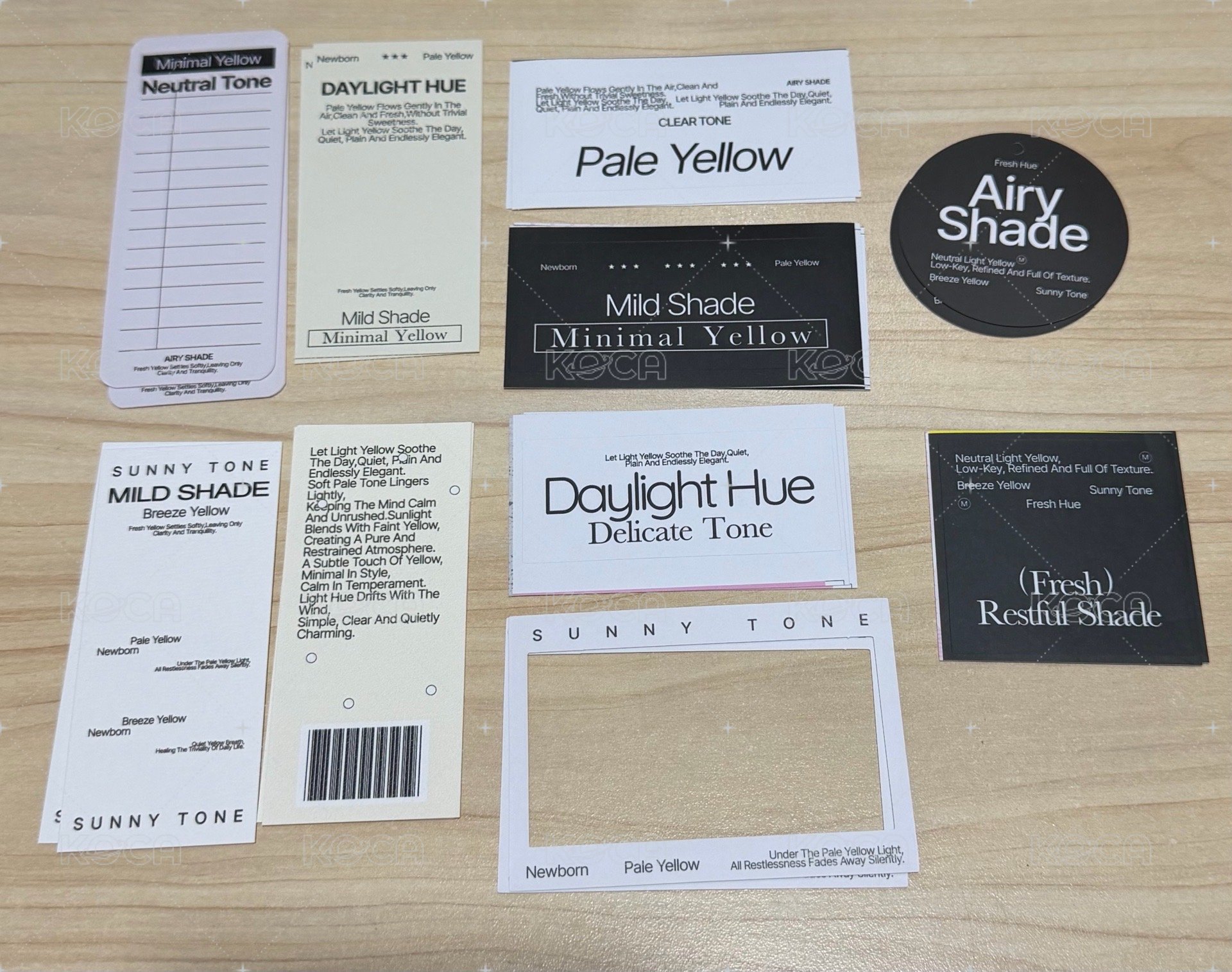 Pale Yellow(1P)