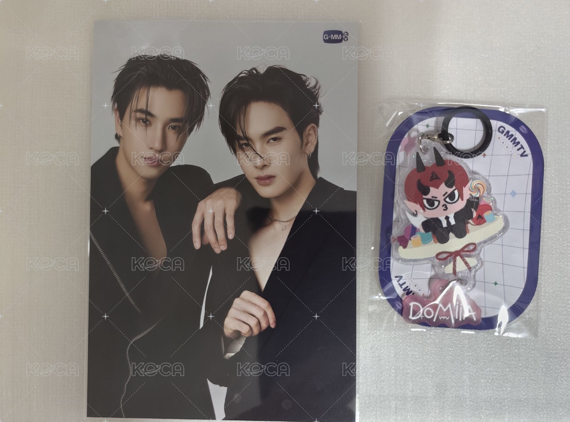 Domiia+PerthSanta扭蛋明信片