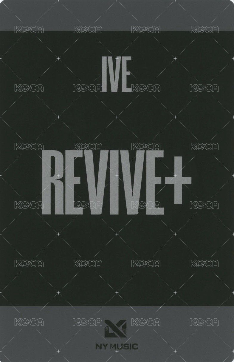 REVIVE+ ny 2.0 Lucky draw card 拍立得 Back