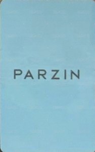 PARZIN Endorsement card  Back