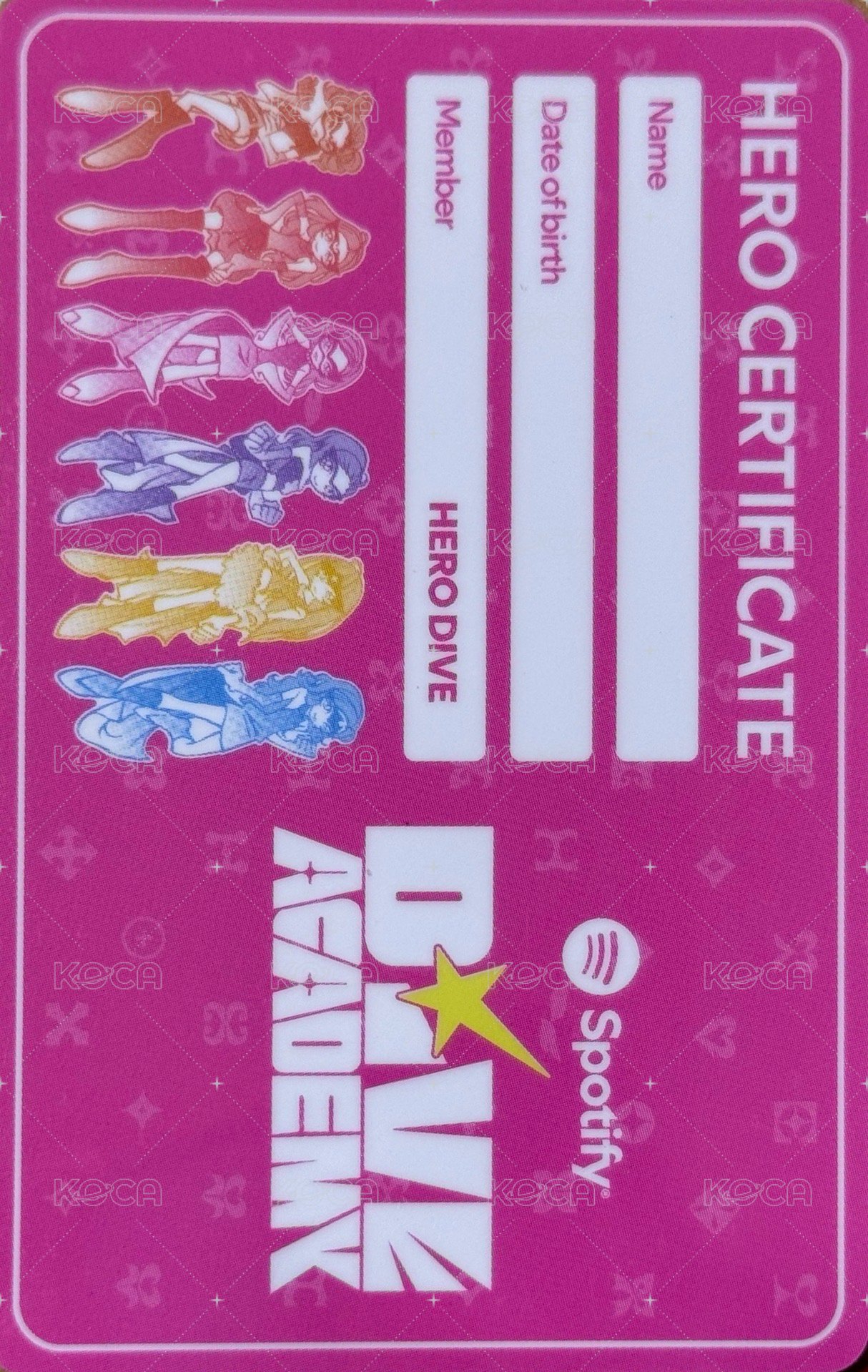 Looks Can Kill Spotify Mission card  Back