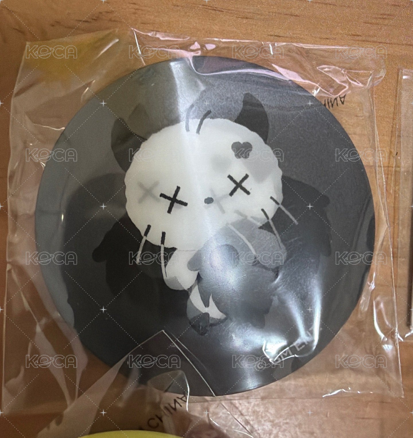 寧  別針 黑版