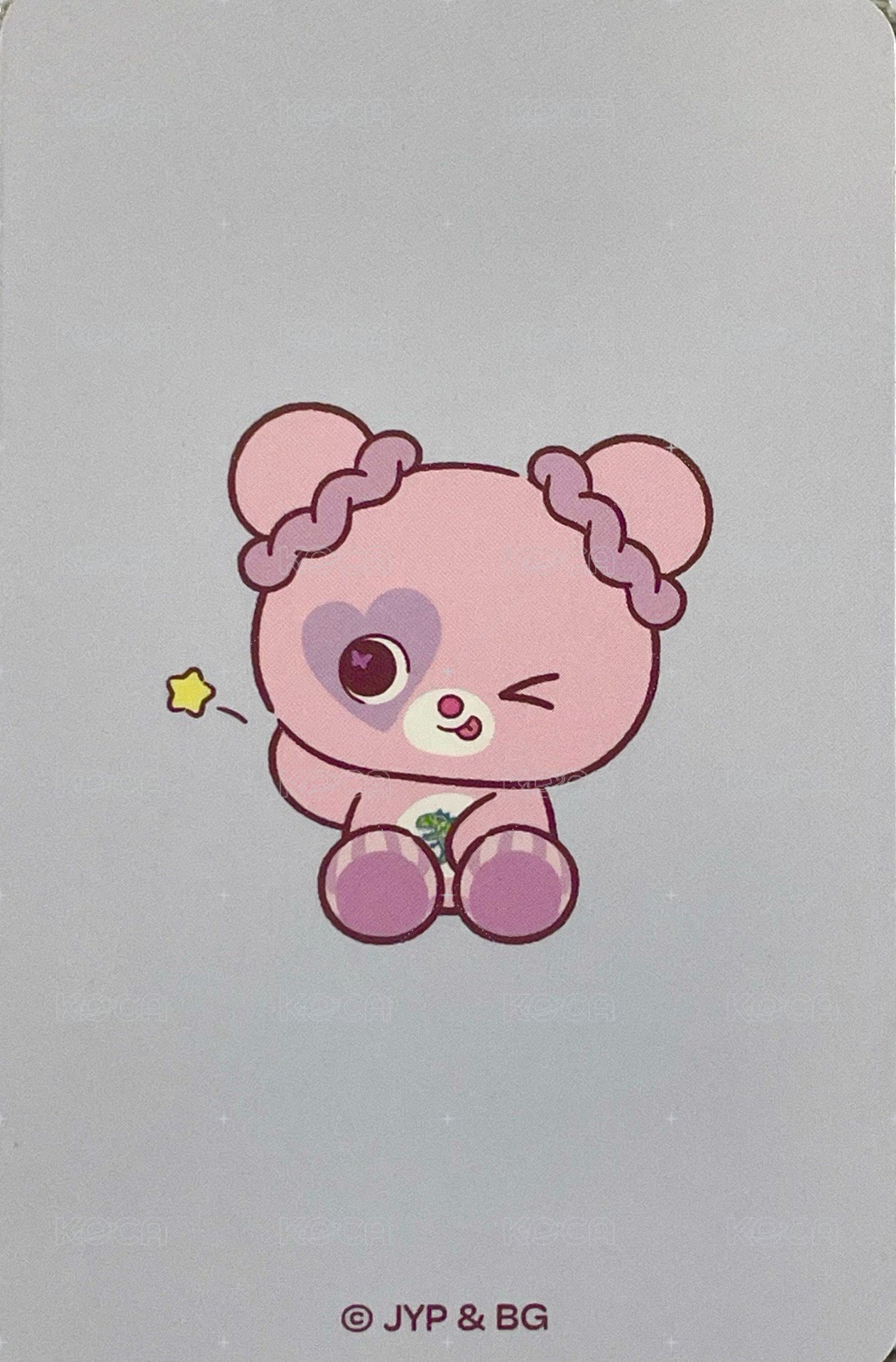 ll週年快閃 Merch card 卡套卡 Back
