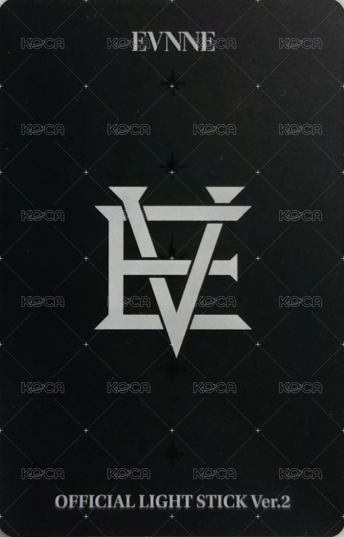 二代手燈 Merch card 手燈卡 Back