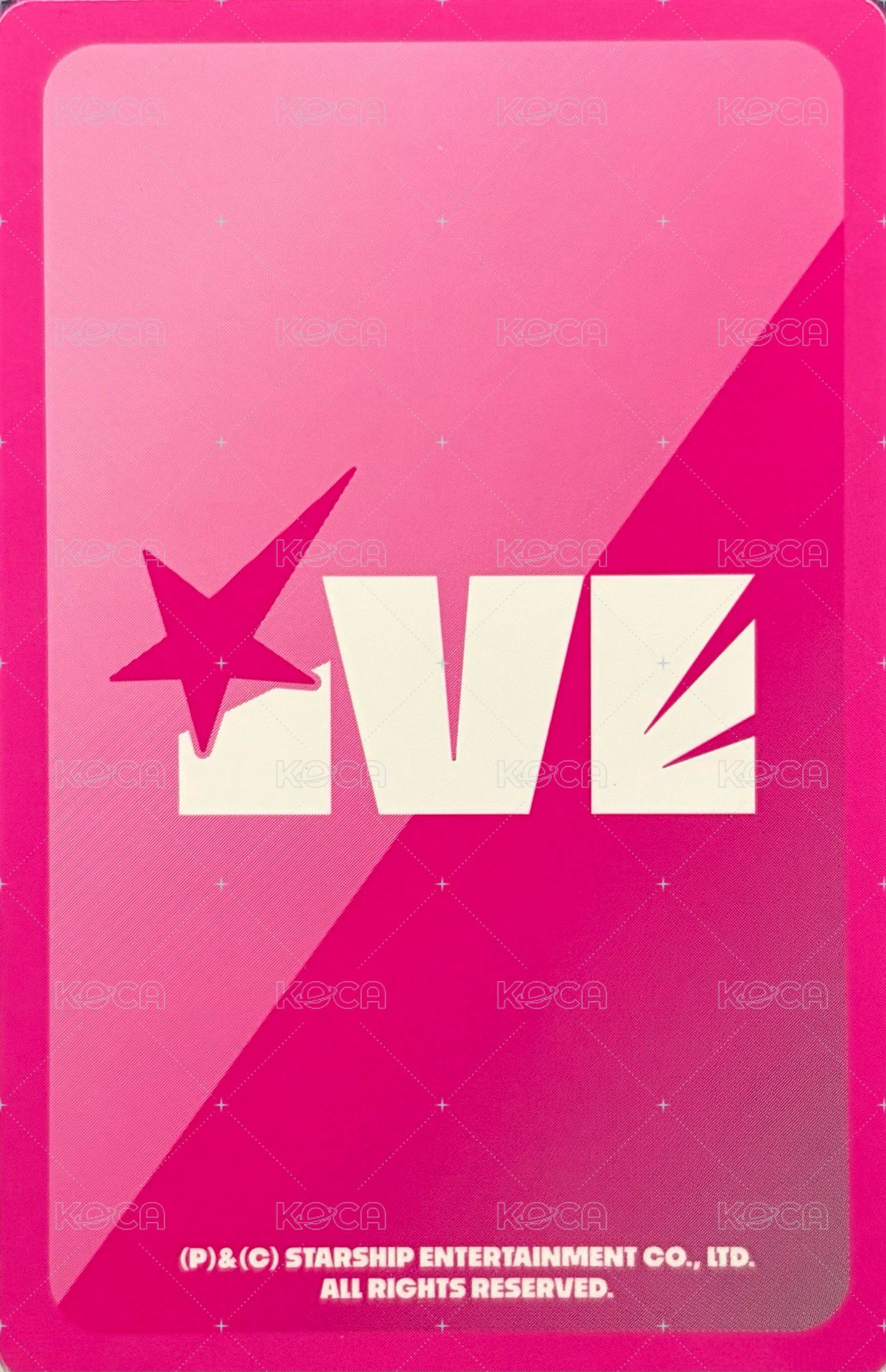 Looks Can Kill PLANET ver. Album photocard A Back