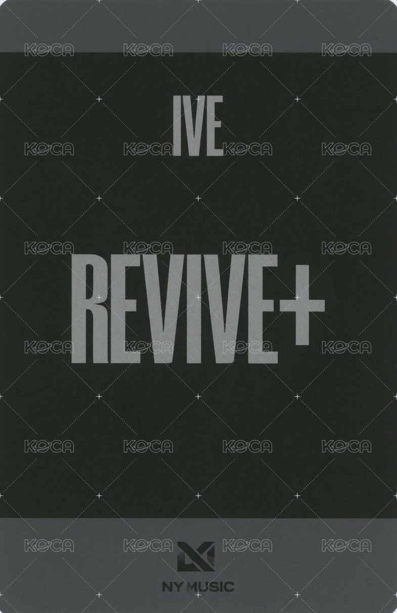 REVIVE+ ny 2.0 Lucky draw card 拍立得 Back
