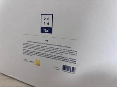 f(x)2016 season greentings 絕版