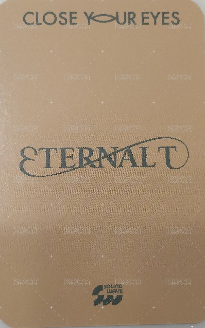 ETERNALT sw 線下 簽售卡  背面