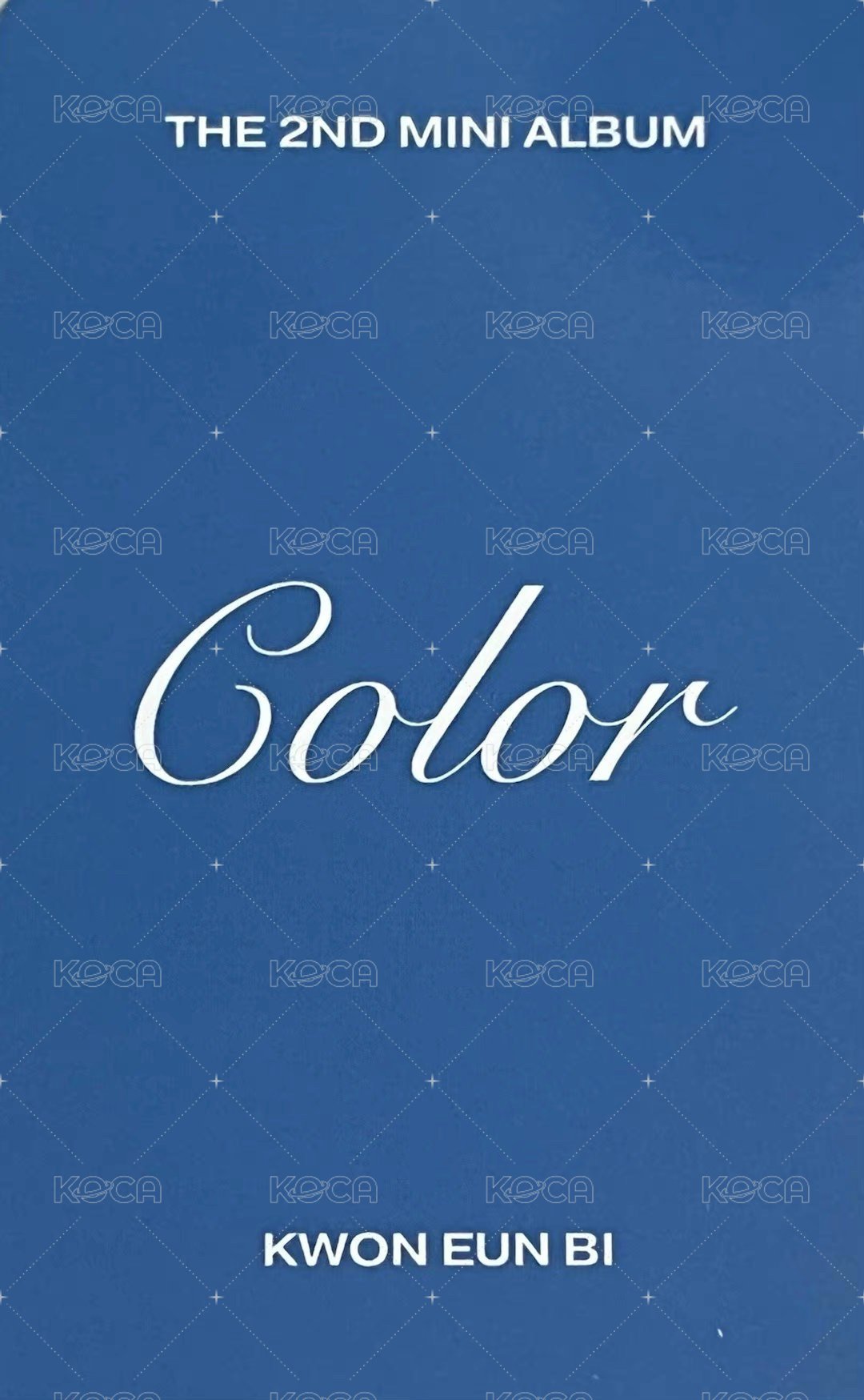 Color am 2.0 特典卡  背面