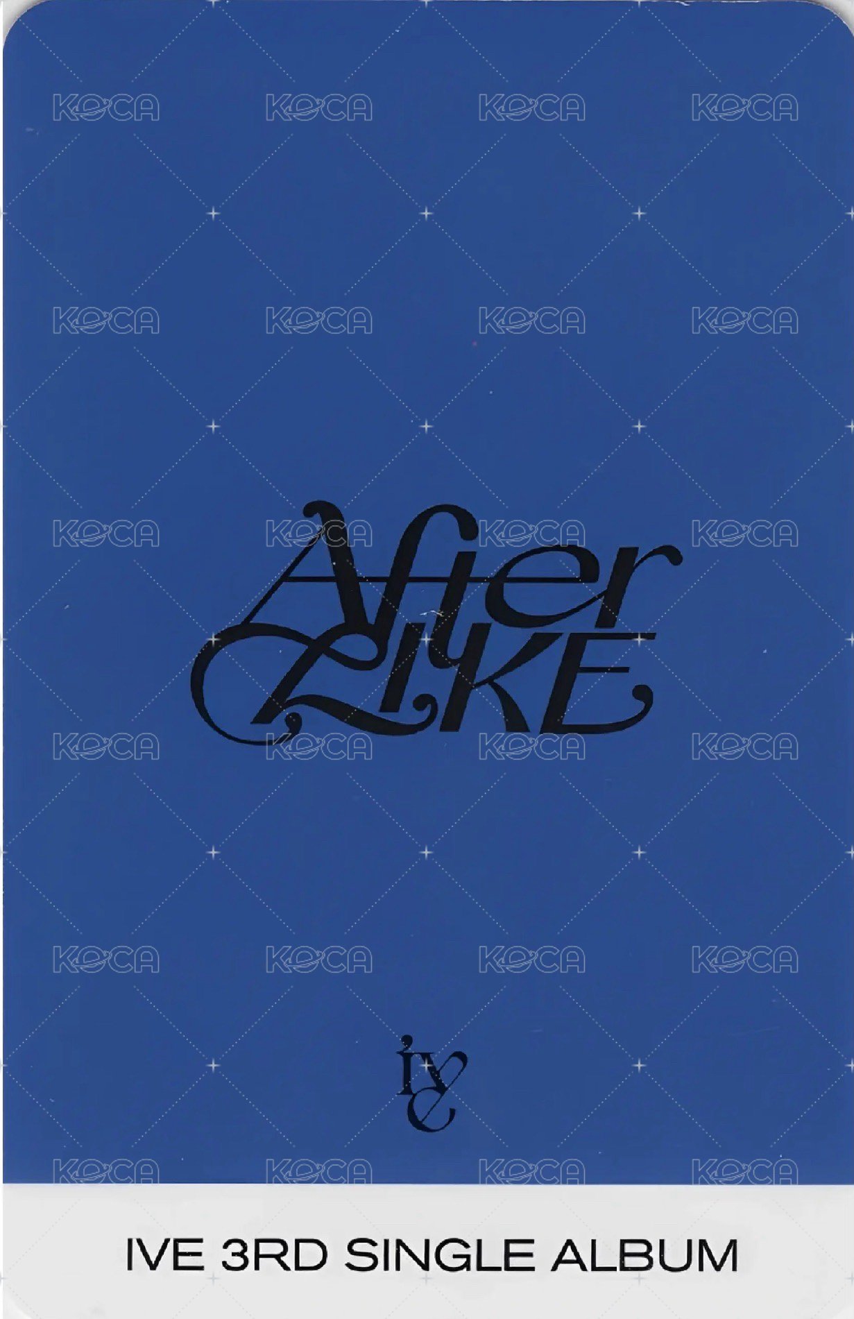 After LIKE 專輯卡 Ver.3 背面