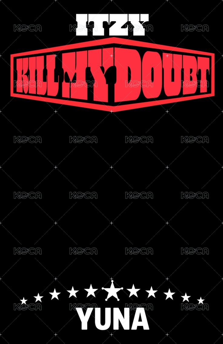 KILL MY DOUBT 專輯卡 普版 背面