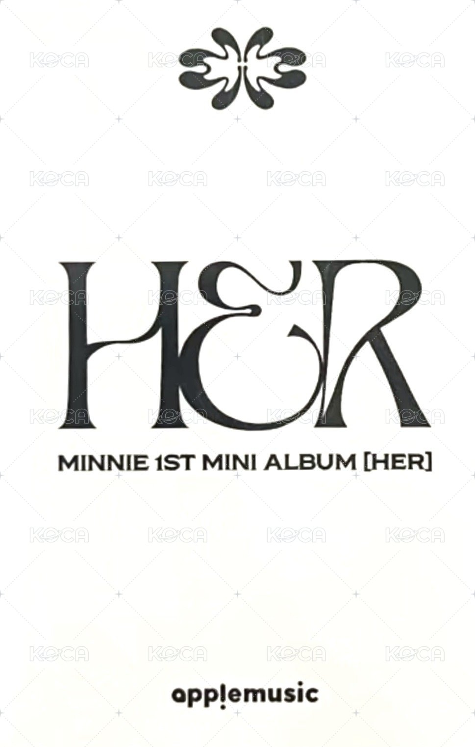 HER am 2.0 線下 簽售卡 小狗 背面