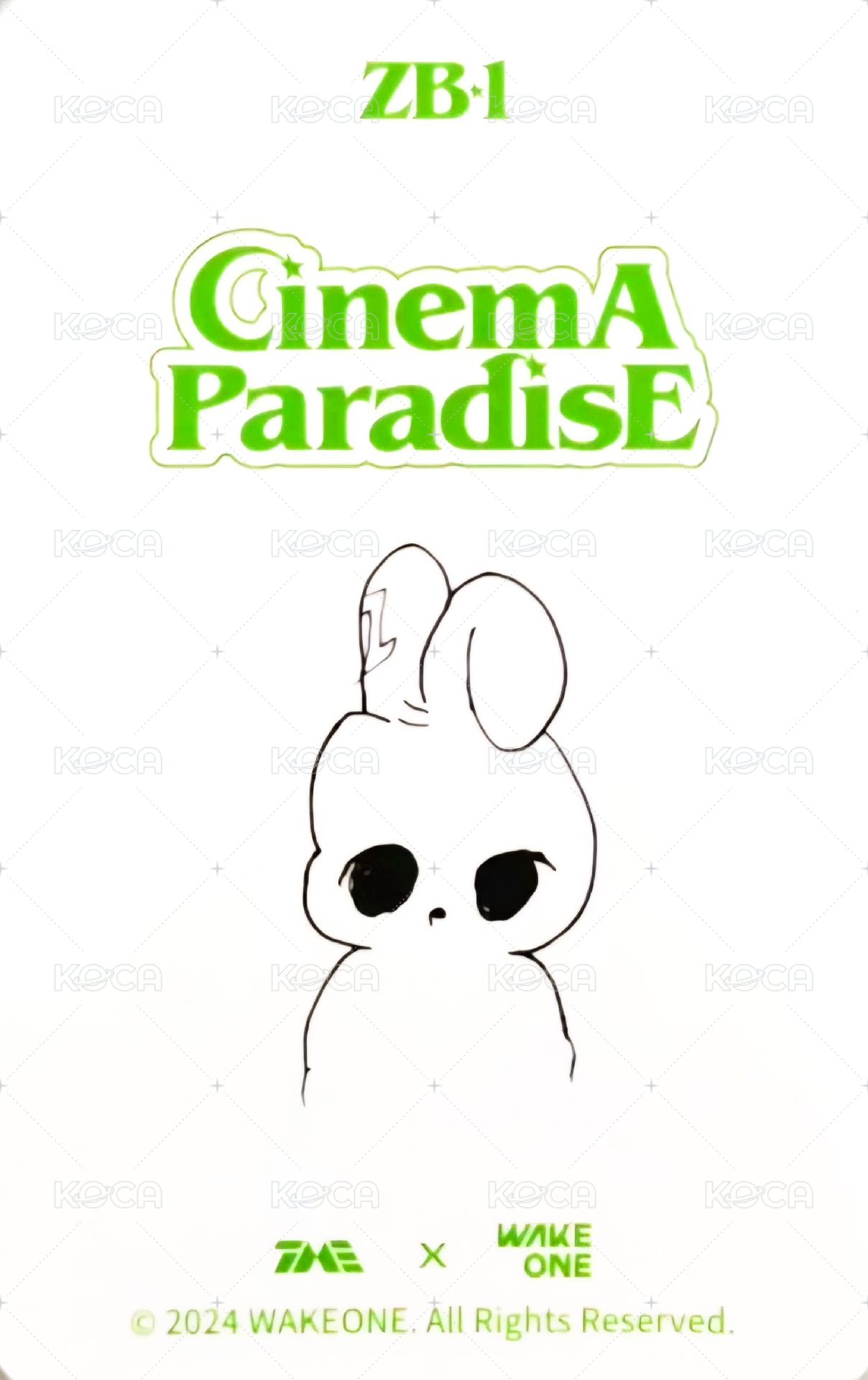 迷四 QQ音樂 星光卡 四星卡 背面