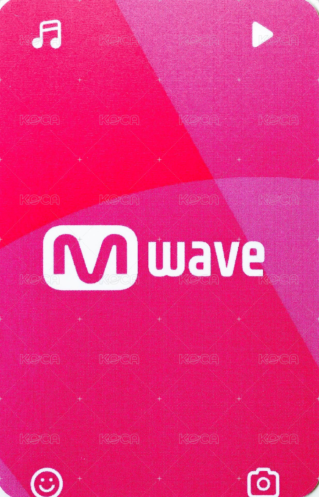 迷一 MWAVE 2.0 特典卡  背面