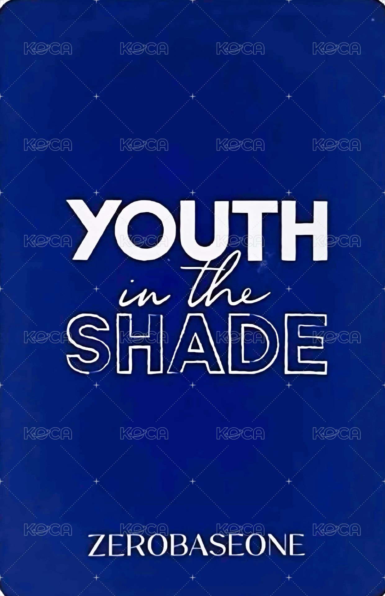 迷一 k4 幸運卡 戳臉 ver. 背面