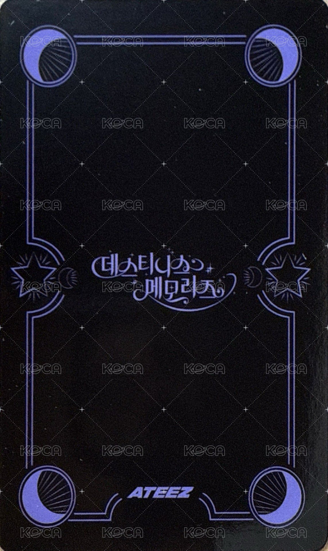 Destiny’s Memories 滿額卡  背面