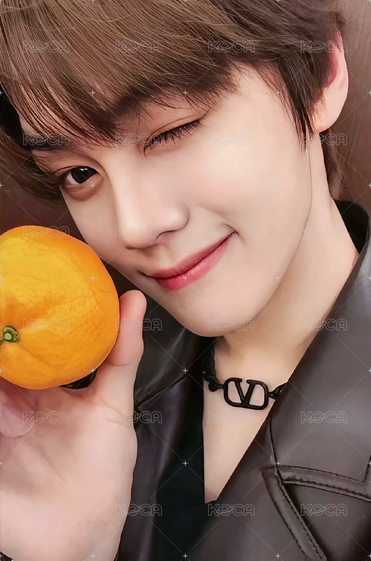 迷五 am 幸運卡 橘子 ver. 正面