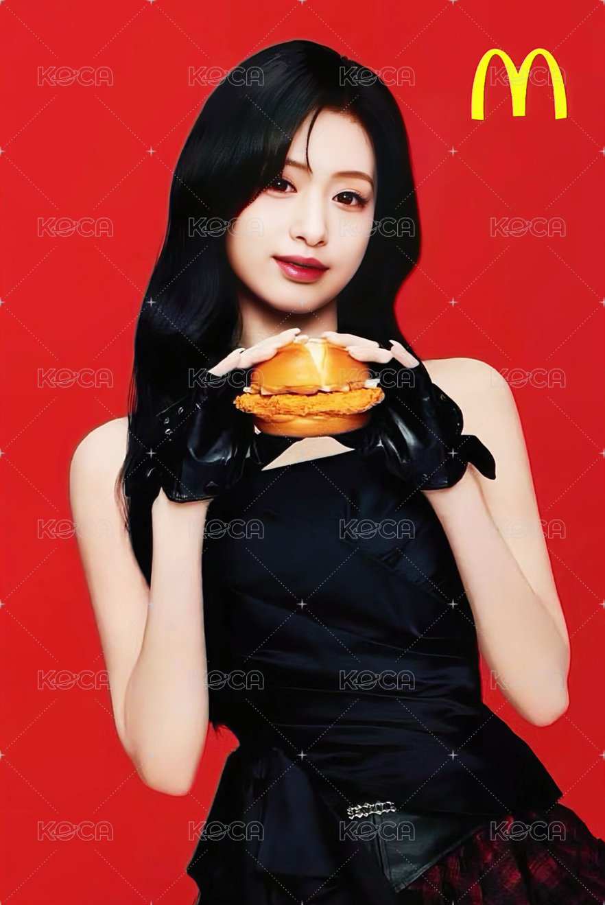 代言卡 香港麥當勞1.0 正面