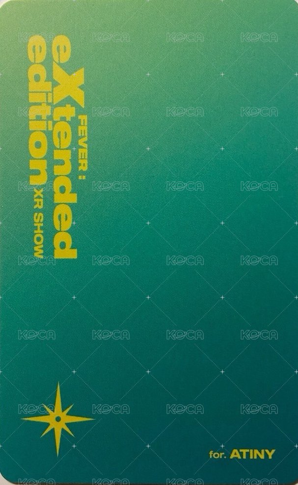 XR SHOW mmt 線上演唱會 直播卡  背面