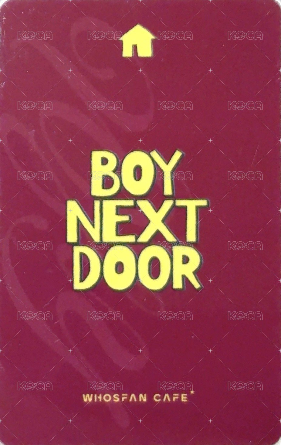 WHY.. wf 咖啡快閃 幸運卡  背面