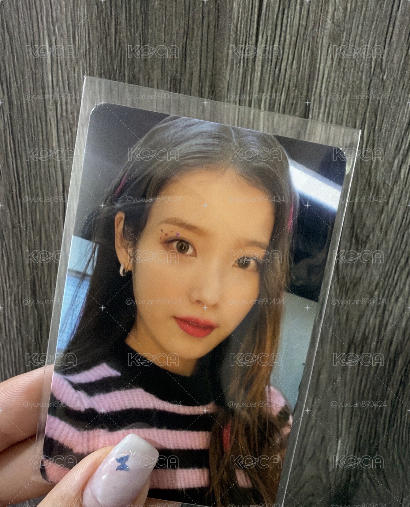 IU Celebrity鐵盒小卡/免包手