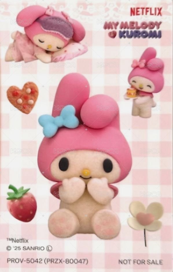 DIFFERENT 專輯卡 美樂蒂ver. 背面