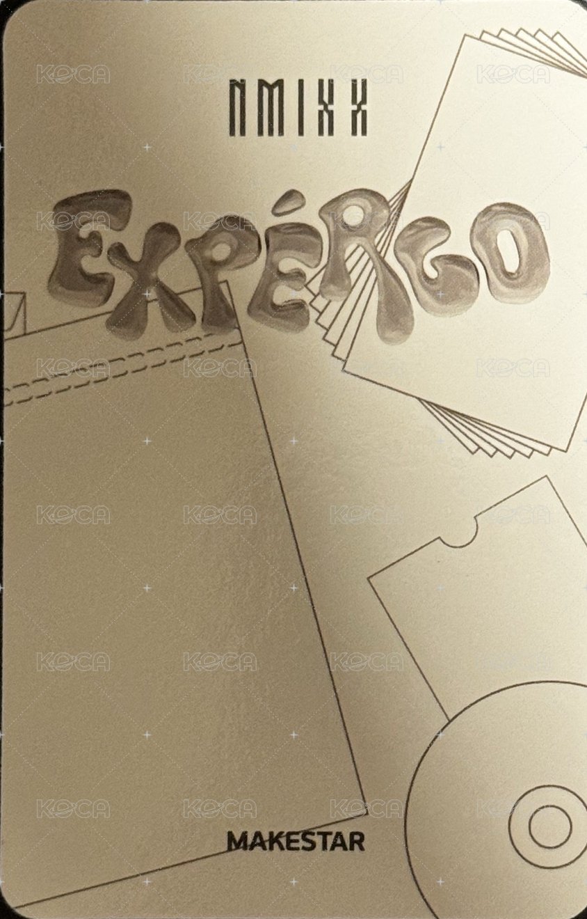 expérgo ms 線下 1.0 簽售卡 比耶圭 背面