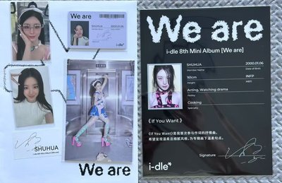 [全新未拆] 數位臻享卡 舒華、小娟ver. 含特典x2(QQ音樂電子專)