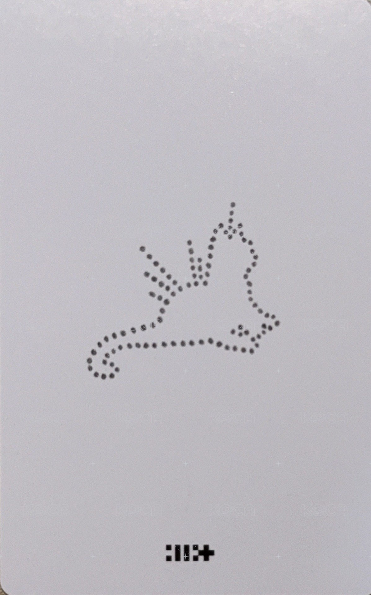 bomb 專輯卡 電子專固配 背面