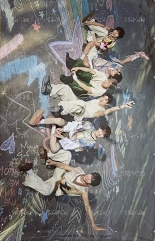 Color QQ音樂 痛樓 特典卡  正面