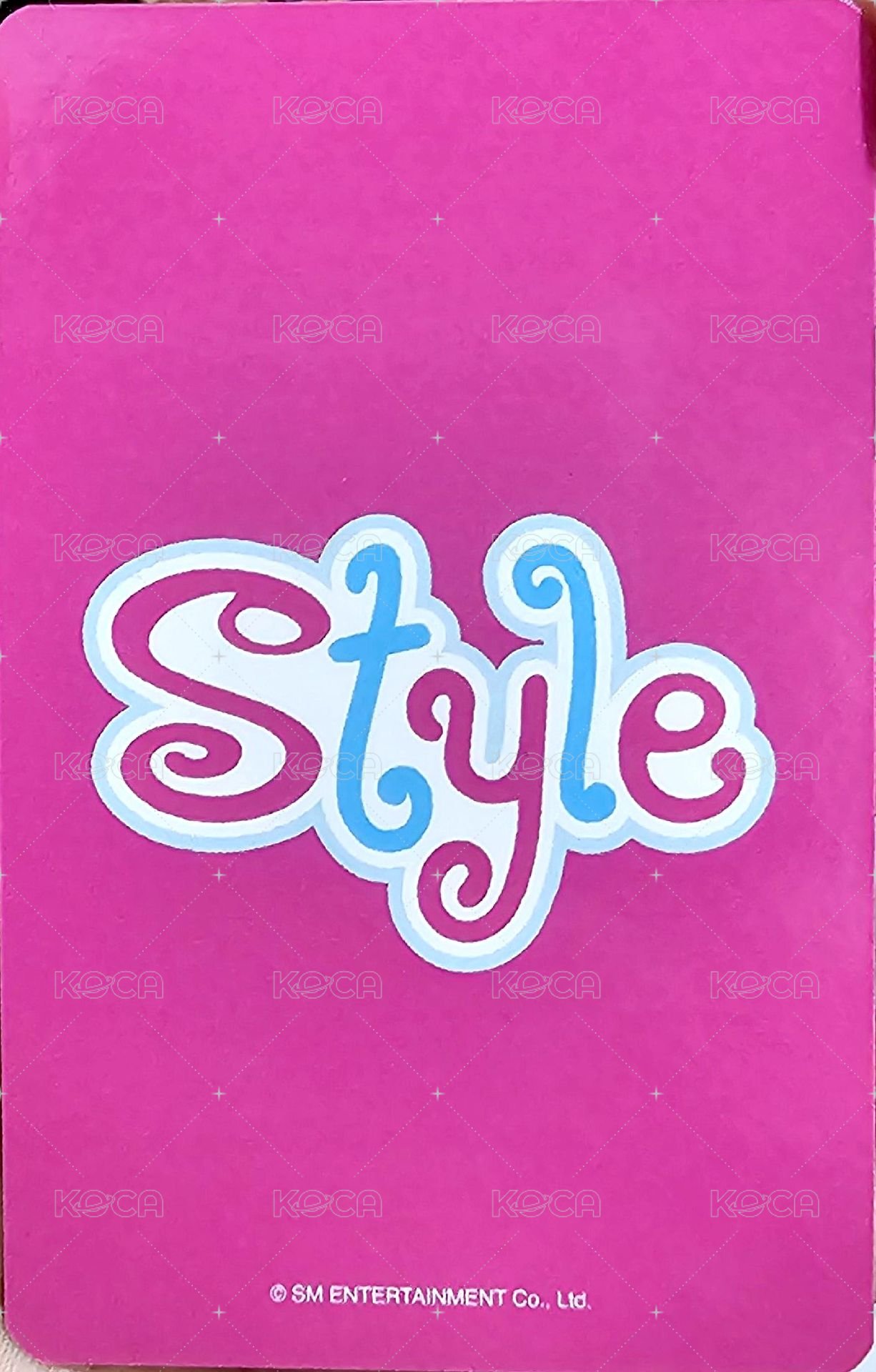 Style mb 幸運卡  背面