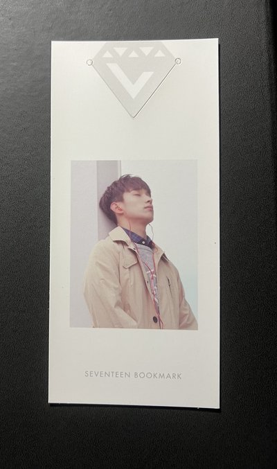 SEVENTEEN 李碩珉 DK love letter 書籤