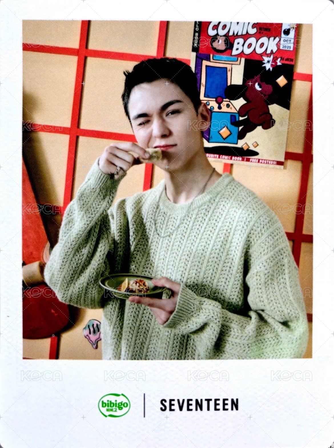 代言 代言卡 BIBIGO代言卡 正面