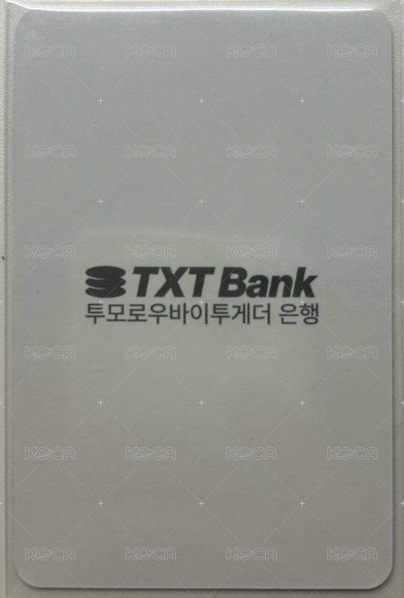 25年曆 年曆卡 B TYPE unit卡 崔秀彬、休寧凱 背面