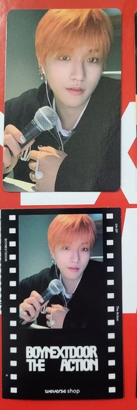 李常赫 The Action wvs 預售 特典卡+膠卷