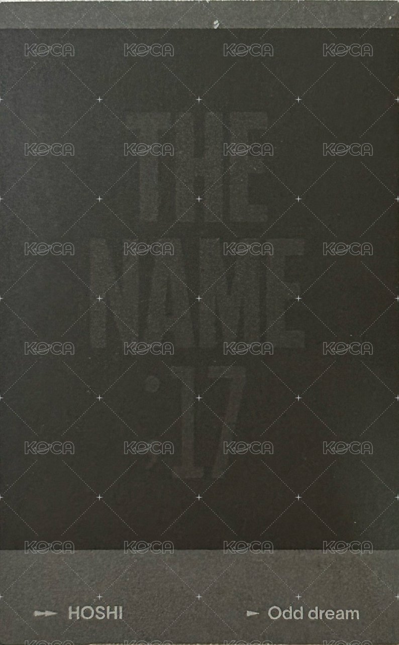 THE NAME 周邊卡 拍立得 背面