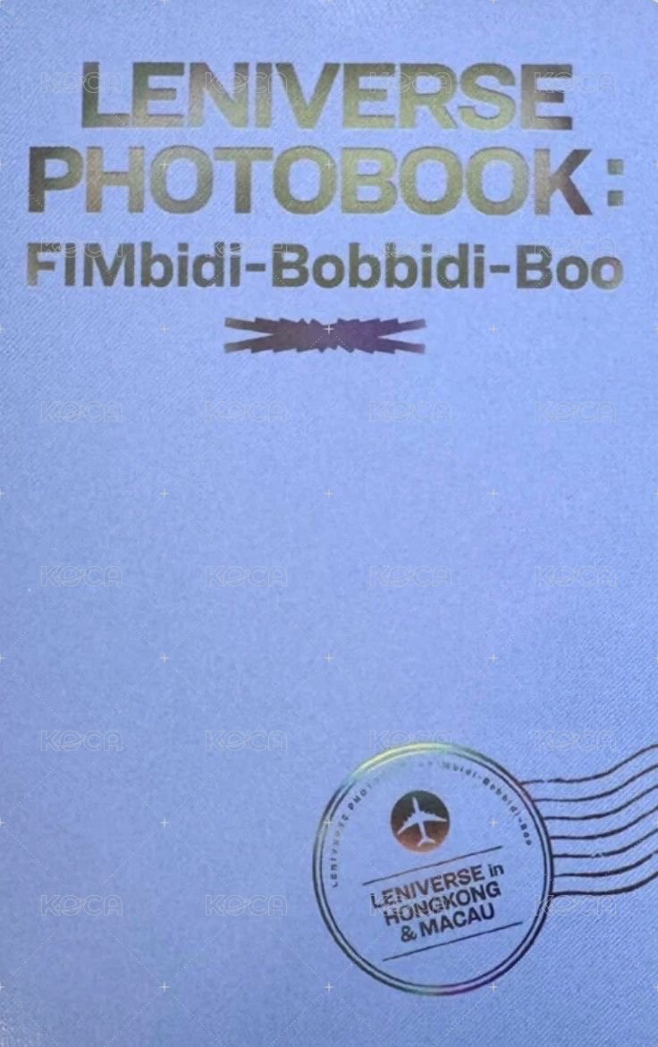 LENIVERSE PHOTOBOOK : FIMbidi-Bobbidi-Boo 周邊卡  背面