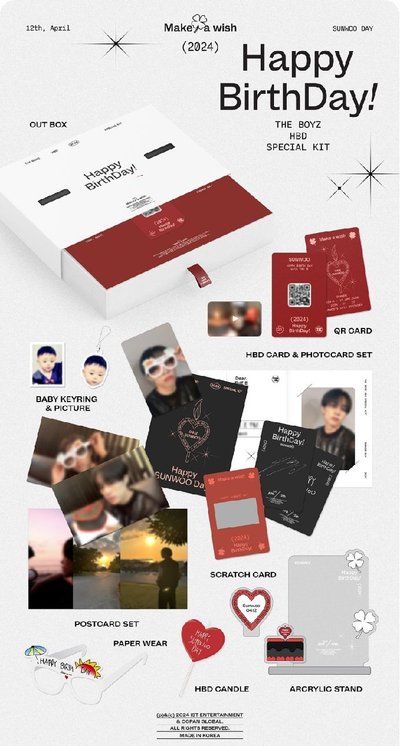 2024 THE BOYZ HBD SPECIAL KIT [SUNWOO DAY]