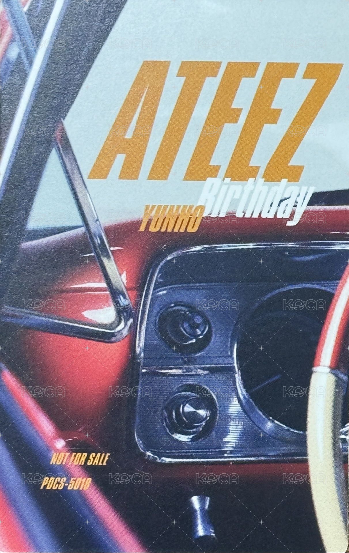 Birthday 專輯卡 Solo盤 背面