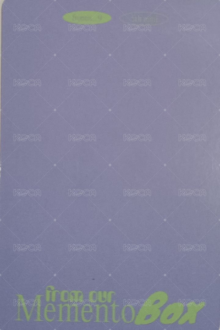 STW 專輯卡 Jewel ver. 背面