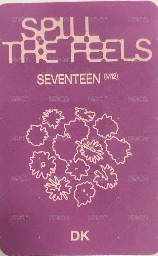 MINI12 打歌卡  背面