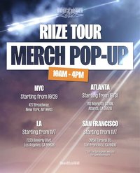 RIIZING LOUD 紐約快閃