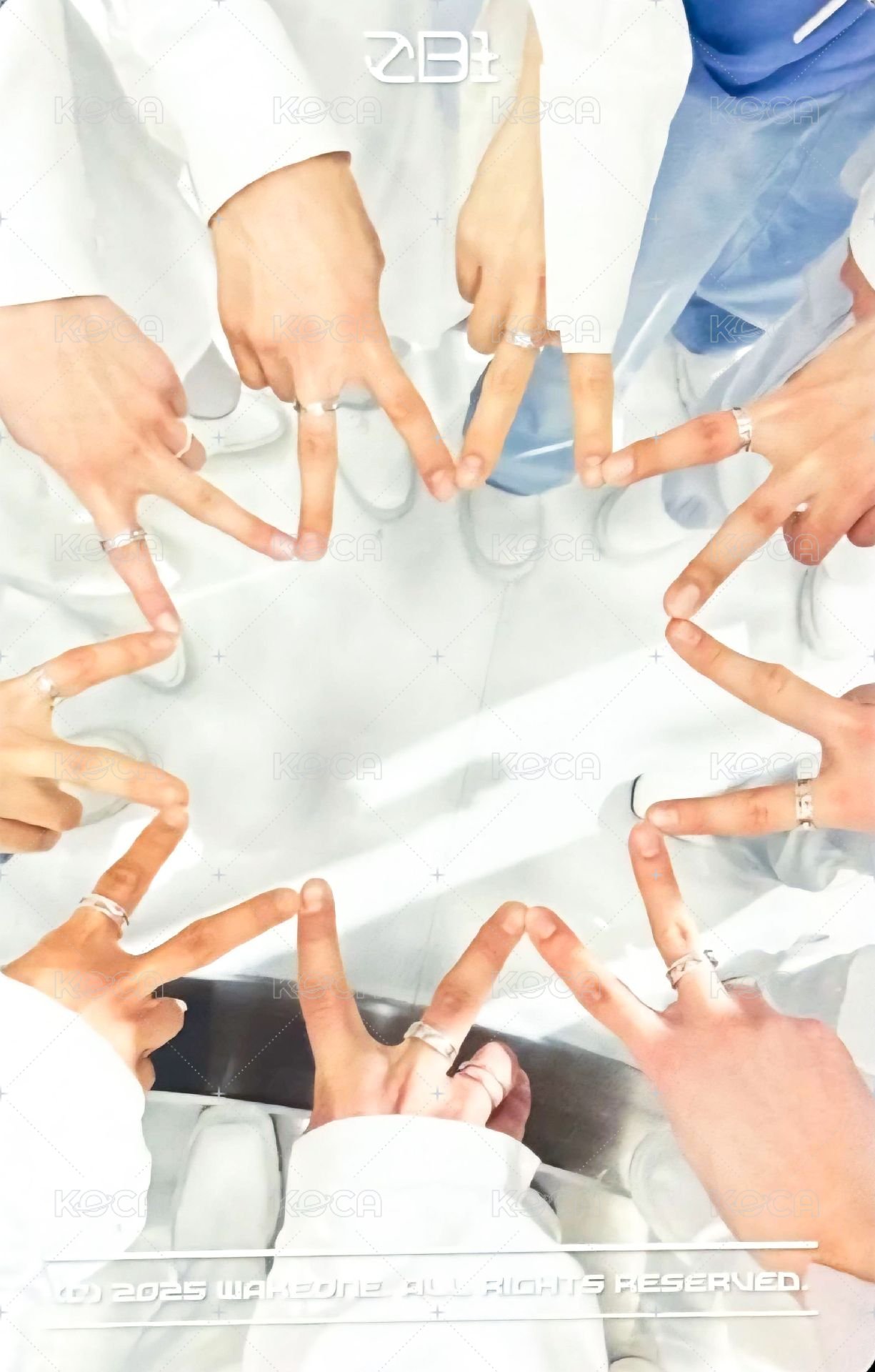 迷五快閃 周邊卡 戒指卡 背面