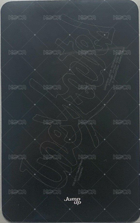 Unexpected ju 特典卡 ju2.0 Uniform ver. 背面