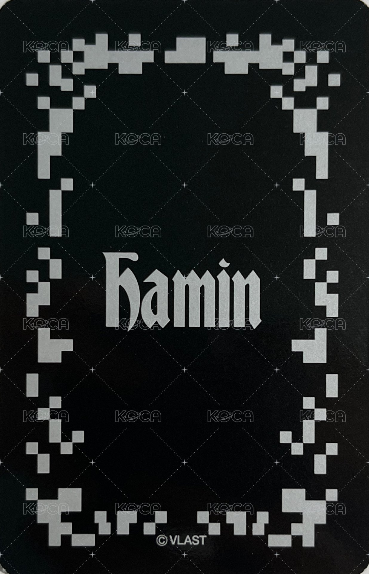 2週年快閃 周邊卡 dash卡包 背面