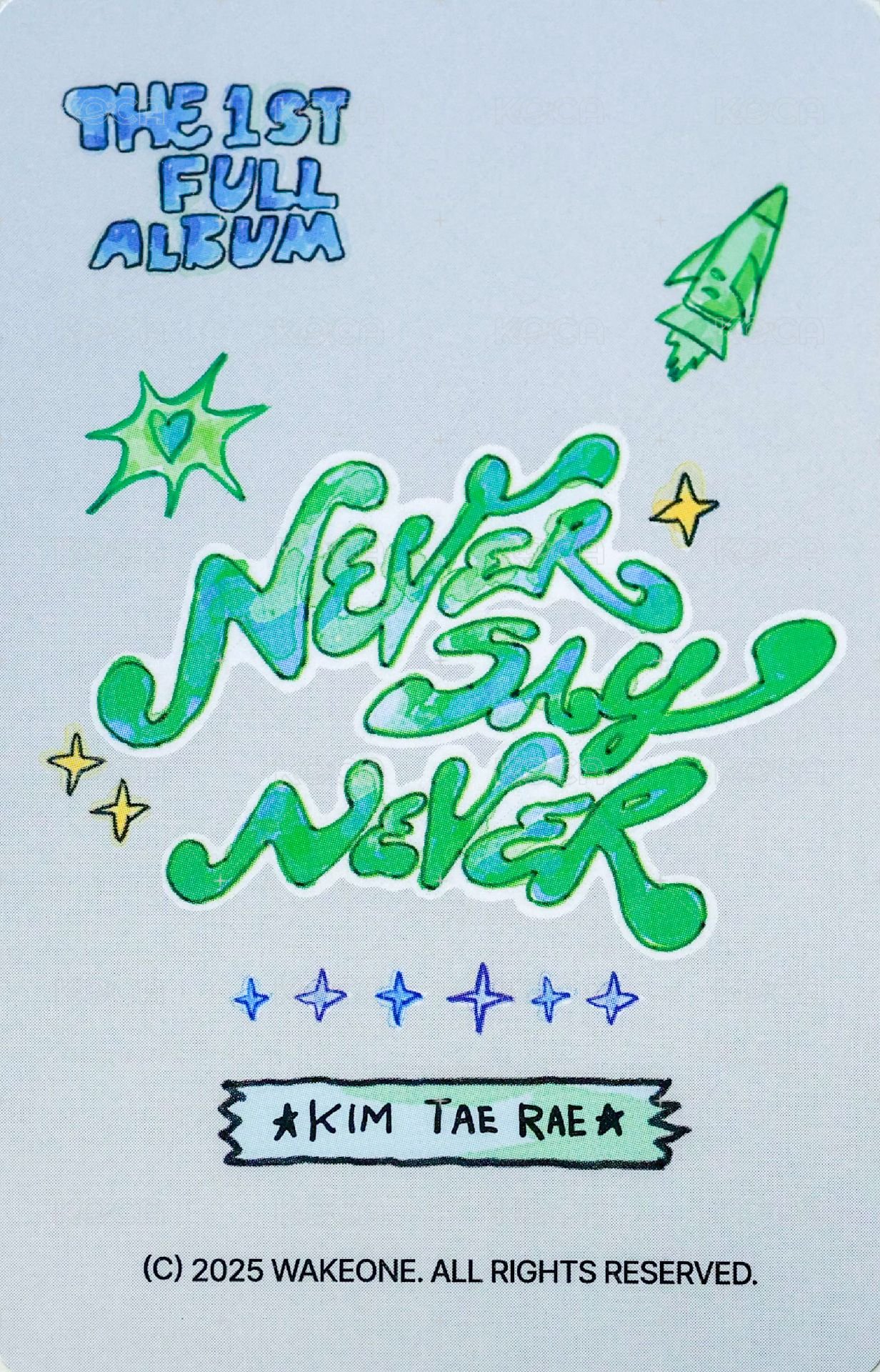 正1MD 周邊卡 PVC包卡 背面