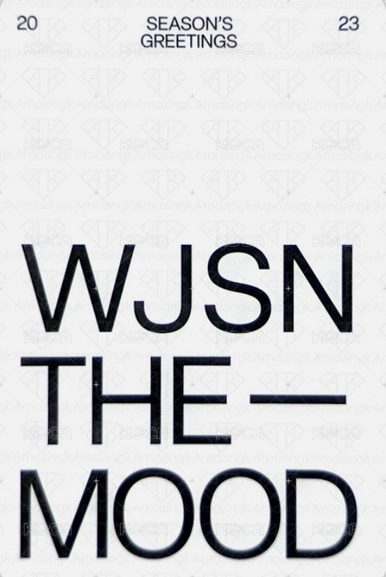 2023 年曆 年曆卡  背面