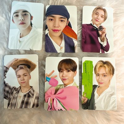 Seventeen 六張不拆賣 Going Seventeen雜誌小卡 