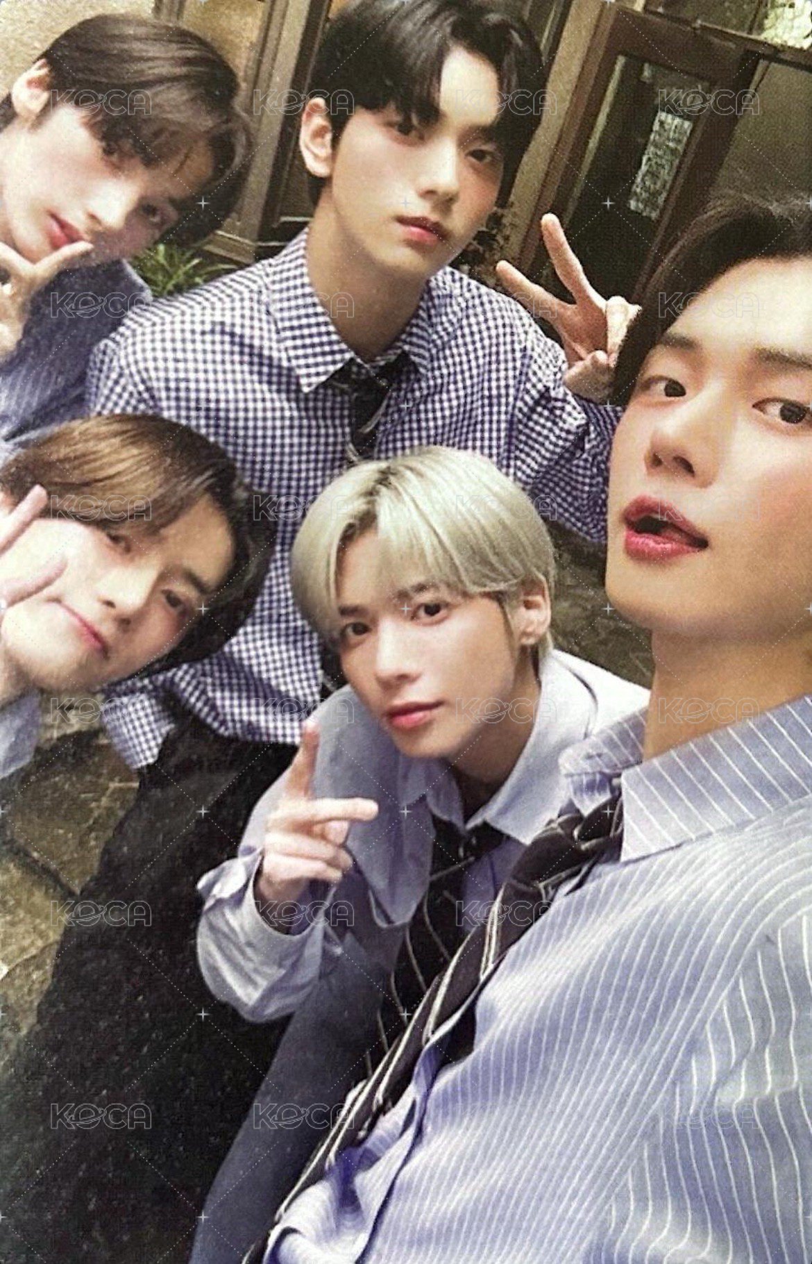 23夏寫 周邊卡 23夏寫團卡 正面